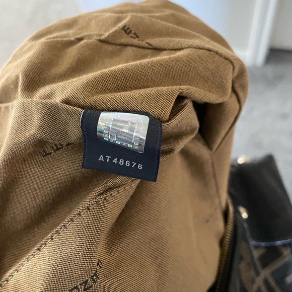 Vintage Fendi Zucca print hobo. - Picture 7 of 10